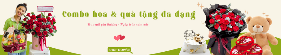 Combo hoa và quà tặng - Hoa tươi 360