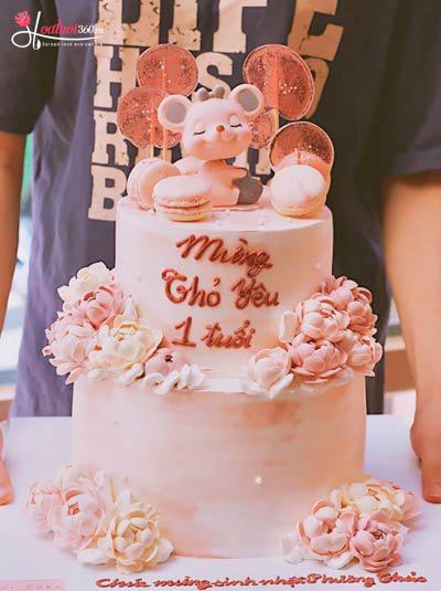 Bánh sinh nhật - Cả nhà yêu con