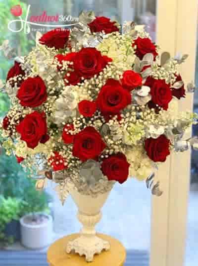 Bình hoa chúc mừng - Beautìful life