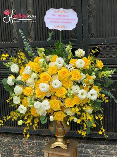 Bình hoa chúc mừng - Joyful