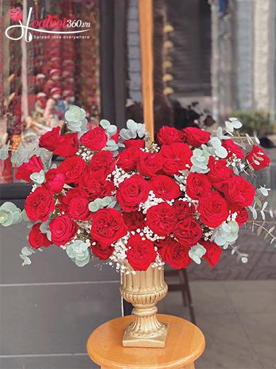 Bình hoa chúc mừng - Rực rỡ muôn phương