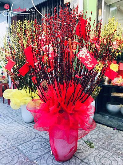 Bình hoa nụ tầm xuân - Đời đời hưng thịnh