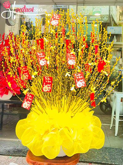 Bình hoa nụ tầm xuân - Vạn phúc an nhiên