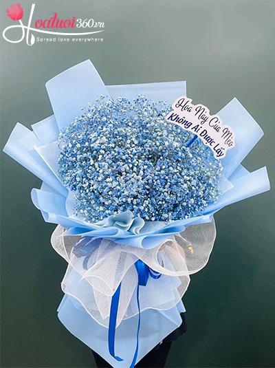 Bó hoa baby xanh - Điều em hạnh phúc