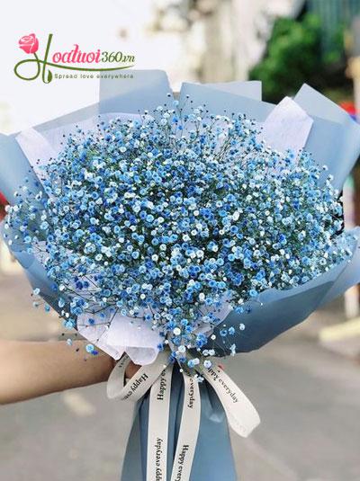 Bó hoa baby xanh - Ngọc sắc