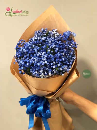 Bó hoa baby xanh xinh xắn