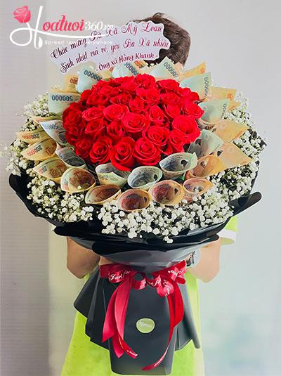 Bó hoa bằng tiền - Bốn mùa có em