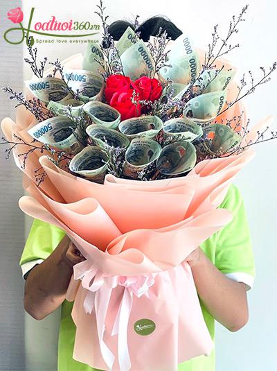 Bó hoa bằng tiền - Hạnh phúc đôi ta