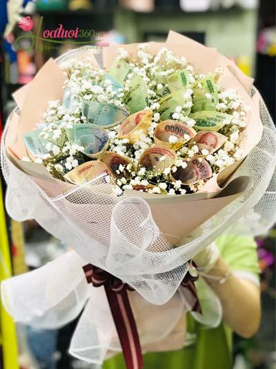 Bó hoa bằng tiền - Lời yêu thương