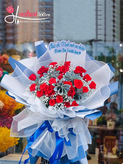 Bó hoa bằng tiền - Mối tình rực rỡ