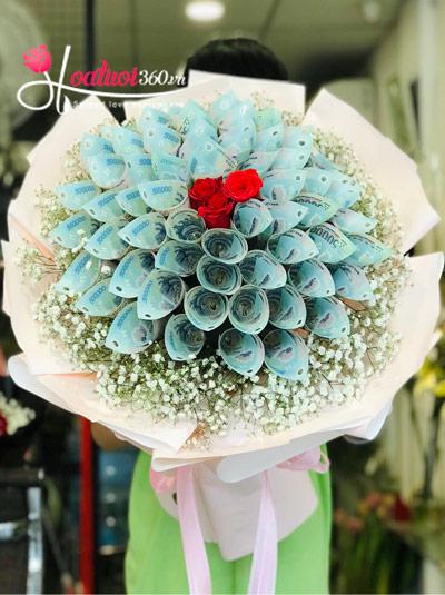 Bó hoa bằng tiền - Sài Gòn Có Em