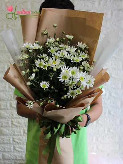 Bó hoa cúc họa mi - Điều tuyệt vời của tạo hóa