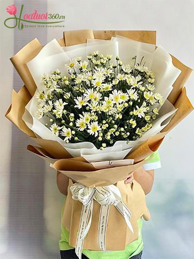 Bó hoa cúc họa mi - Đông và em