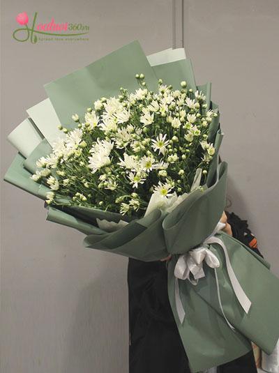 Bó hoa cúc họa mi - Tình yêu Hà Nội