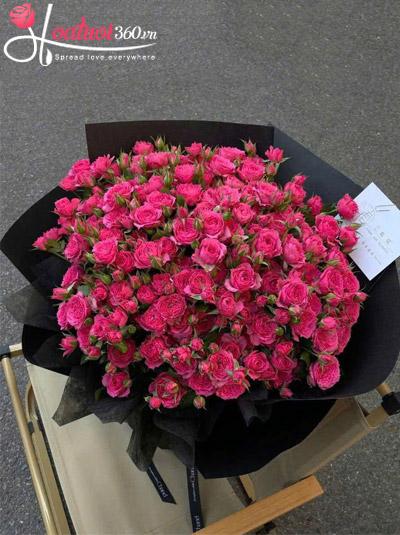 Bó hoa hồng chùm Sophia - Nàng thơ yêu kiều