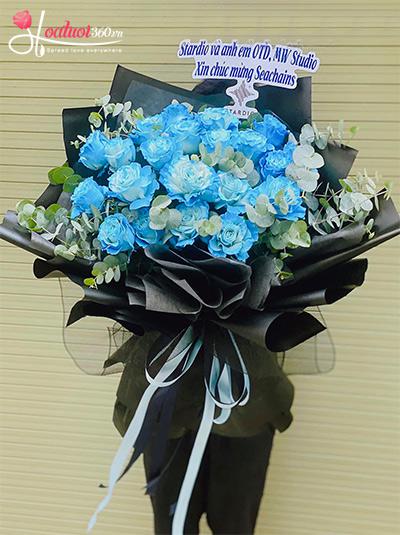 Bó hoa hồng Ecuador - Sống trọn đam mê