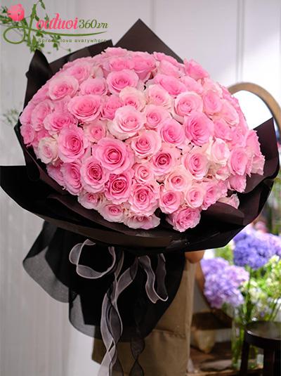 Bó hoa hồng Eduador - Cảm ơn em