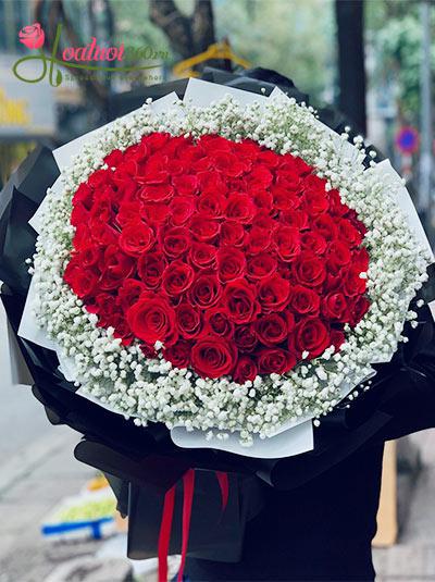 Bó hoa hồng - Mãi mãi bên nhau