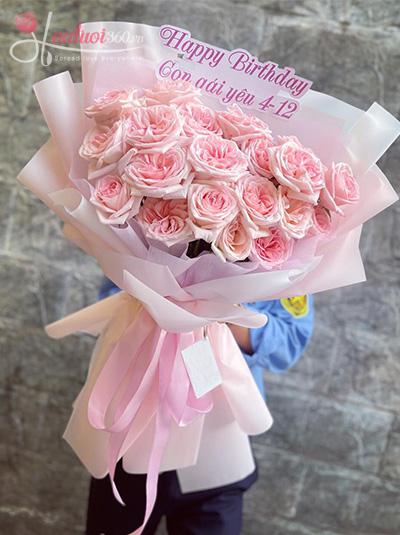 Bó hoa hồng Ohara - Bên em trọn đời