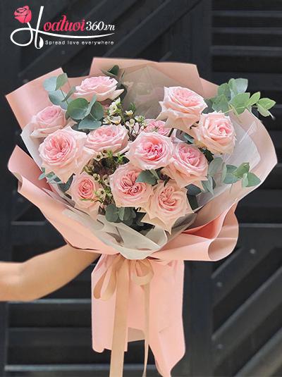 Bó hoa hồng Ohara - Khi em gặp anh