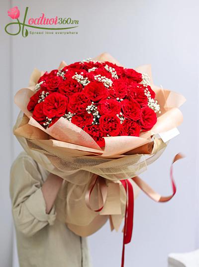 Bó hoa hồng Ohara - Trong tim anh
