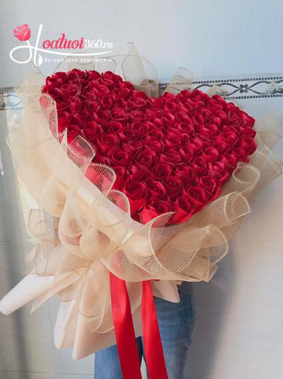 Bó hoa hồng sáp - Dành riêng em