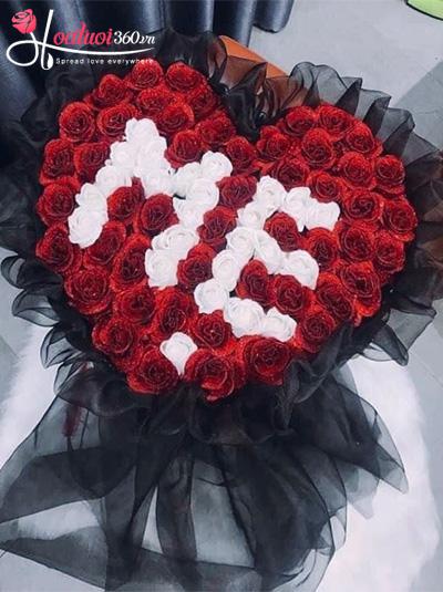 Bó hoa hồng sáp thơm - Hương hoa ngất ngây