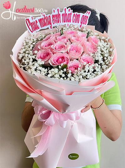 Bó hoa sinh nhật - Công chúa tôi yêu