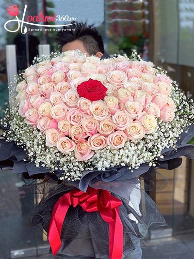 Bó hoa hồng xinh - Ta là của nhau