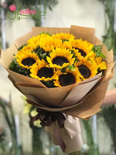 Bó hoa hướng dương - Tỏa nắng