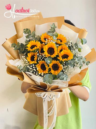 Bó hoa hướng dương - Tương lai rực sáng