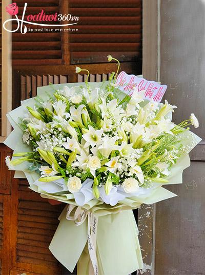 Bó hoa loa kèn - Giấc mơ rất thơ