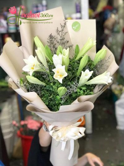 Bó hoa loa kèn - Tình yêu Hà Nội