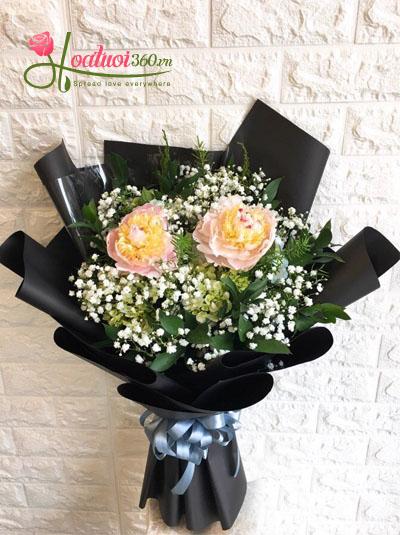 Bó hoa mẫu đơn - Tình đôi ta