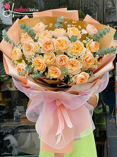 Bó hoa sinh nhật - Khoảng trời ấm áp