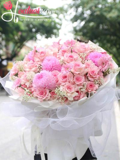 Bó hoa sinh nhật - Life is beautiful