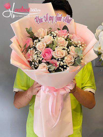 Bó hoa sinh nhật - Món quà ngọt ngào