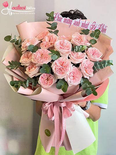 Bó hoa sinh nhật - Nhất lộ sinh hoa