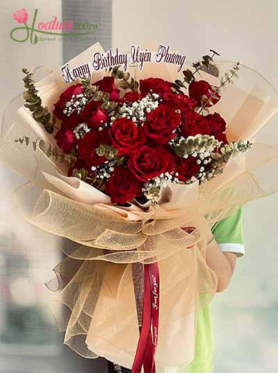Bó hoa sinh nhật - Tấm chân tình