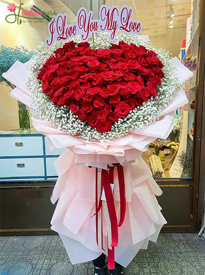 Bó hoa sinh nhật - You are my love