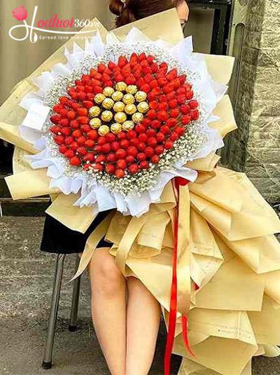 Bó hoa trái cây - Falling for you