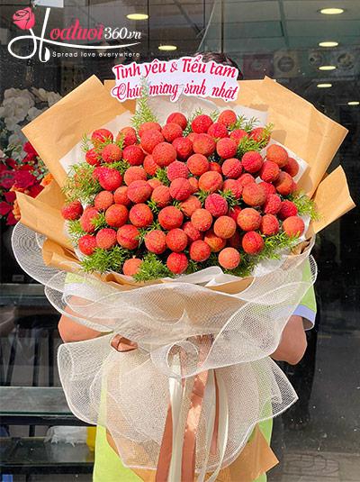 Bó hoa trái cây - Hương mùa hè