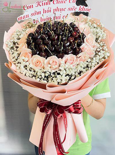 Bó hoa trái cây - Mong cầu sức khỏe