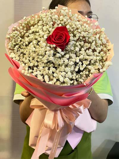 Bó hoa Valentine cho em