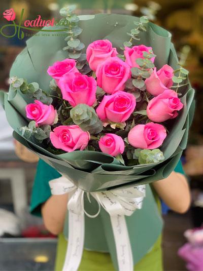 Bó hồng dâu - Valentine cho em