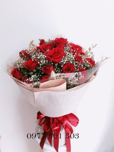 Bó hồng đỏ baby đẹp lãng mạn nhất