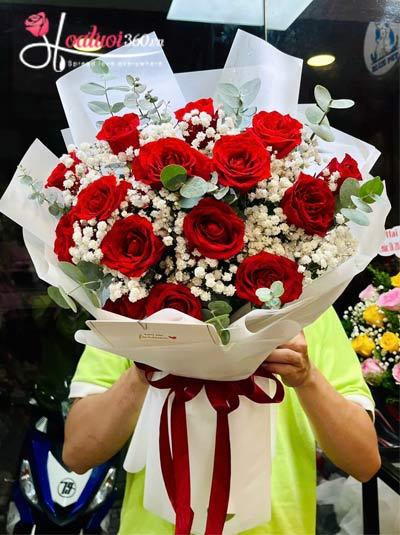 Bó hồng đỏ - Say đắm