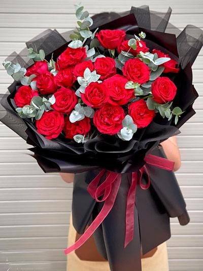 Bó hồng ohara đỏ - Tình trong tim