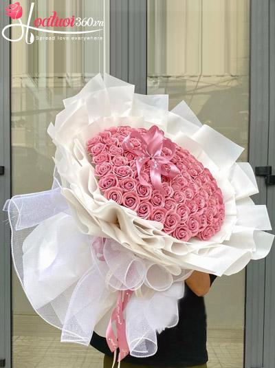 Bó hồng sáp thơm - Chỉ có em