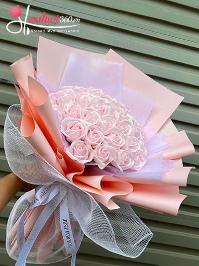 Bó hồng sáp thơm - Một chút đáng yêu